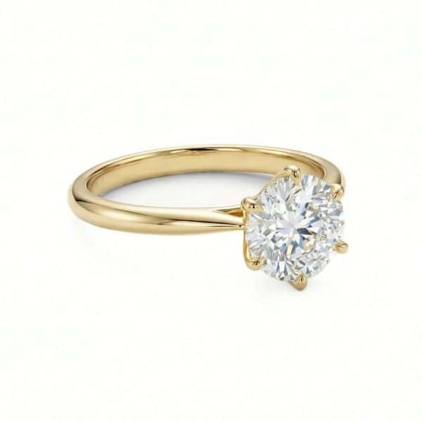 Enstens diamantring Aida med 1,00 ct i 14kt gull. TW-Si. -18016100